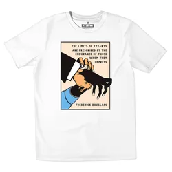 The Limits of Tyrants Organic T-Shirt - White