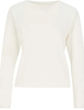 Rylee Damen Longsleeve, weiß S