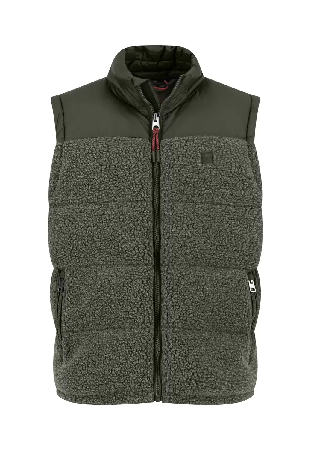 Teddy Puffer Hybrid Vest male - M - FashionsVida
