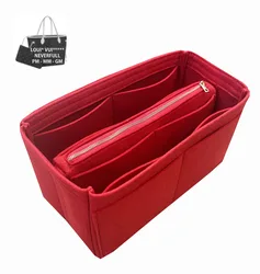 For Neverfull pm mm gm Purse Organizer Insert,Felt Makeup Linner Bag ,Luxury Handbag Tote Shaper,Travel Bag Organizer