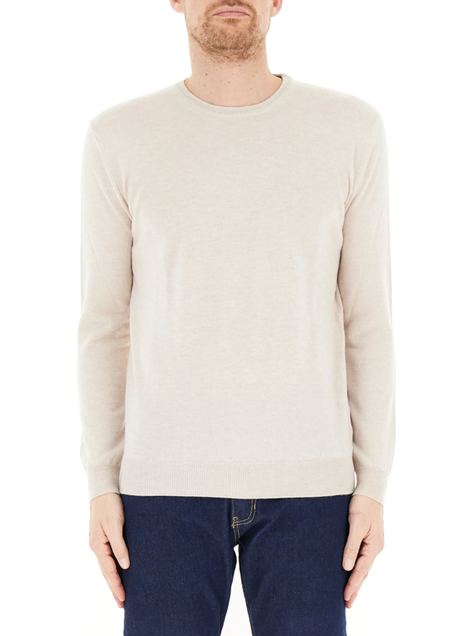 Maglione girocollo AVORIO 54 - FERRANTE - FashionsVida