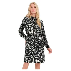Robe Courte à Manches Longues Liva AOP PRISTINE LIVA / Black S