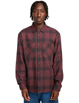 Chemise à Manches Longues Compass Decadent Chocolate Plaid S