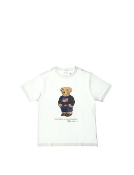 T-shirt girocollo POLO BOYS BIANCO M