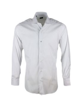 Barba Camicia in cotone bianca