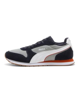 Sneakers blu e grigie in mesh con dettagli scamosciati ST Miler 44