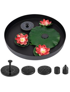 Solar-Brunnen-Set, 3-teilig mehrfarbig