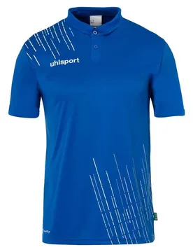 Polo à Manches Courtes Score 26 Poly Azure Blue / White L