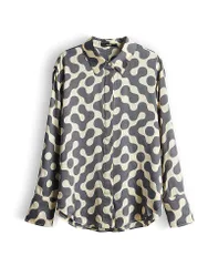 Bluse ZEVENTY grau 42 damen