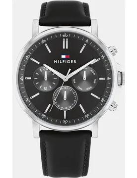 Reloj de hombre Tyson 1710586 multifunción de piel - Tommy Hilfiger - FashionsVida