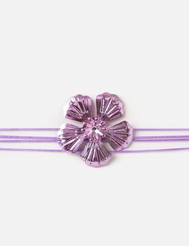 Flora Halsband im Choker-Stil mit Blume ED