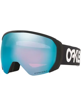 Masque de ski Flight Path L Factory Pilot Black Prizm Sapphire aus Silikon schwarz - Oakley - FashionsVida