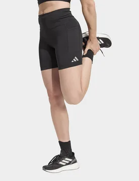 Womens Leggings Short Da Running Adi365 Climacool - Nero, nero nero Donna taglia S 15 CM - Adidas - FashionsVida