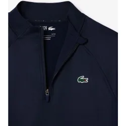 Sudadera de hombre técnica de felpa para golf en azul