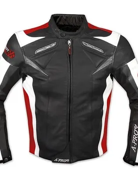 Giubbotto Moto in Pelle CE Racing ARROW Nero Ro taglia XL - American-pro - FashionsVida