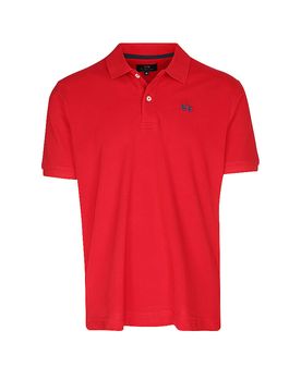Poloshirt rot L herren