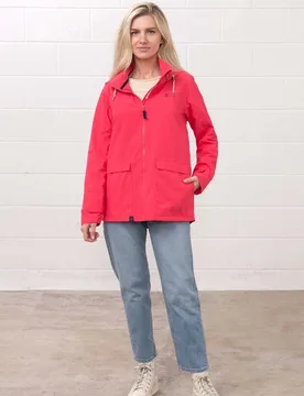 Beachcomber Womens Waterproof Jacket - - Size: 8 - Lighthouse - FashionsVida