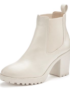 LASCANA Botas Chelsea beige