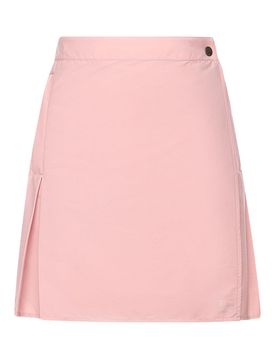 Minigonna In Nylon Stretch Con Pieghe