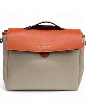 Borsa a mano Donna Beige-Arancio - BS11620-SAL-COR