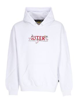 Felpa Cappuccio Uomo Heaven Hoodie White
