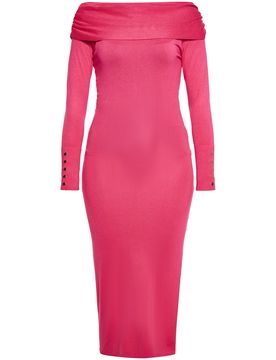 Faina Vestido de punto rosa