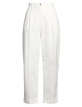 Pantalones Mujer Blanco 34,36,38,40 Mujer