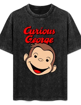 Curious George. T-Shirt Basic Casual Wear Short Sleeve Top - Aliexpress - FashionsVida