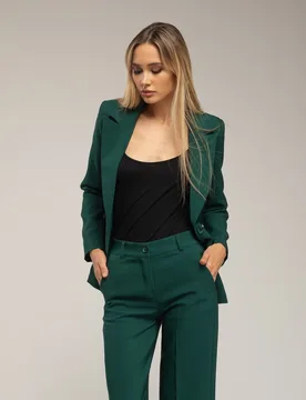 Chaqueta de mujer entallada con solapas - Tantra - FashionsVida