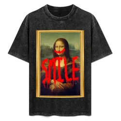 Smile T-Shirt Anti-Wrinkle Short Sleeve T-Shirt