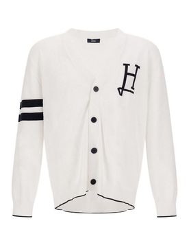 Herno Cardigan con logo