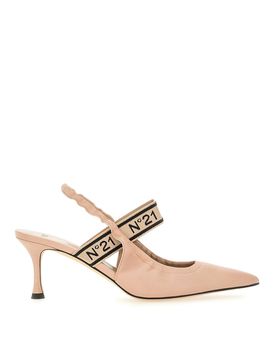 N°21 Slingback con logo
