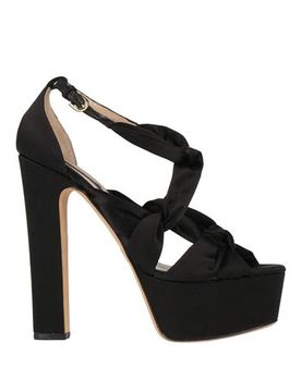 Sandalias Mujer Negro 37 Mujer