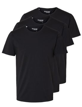 SELECTED Camiseta 'Roland' negro
