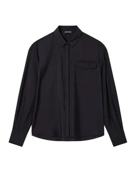Bluse e camicie donna - shirt sky captain - nero - Emporio armani - FashionsVida