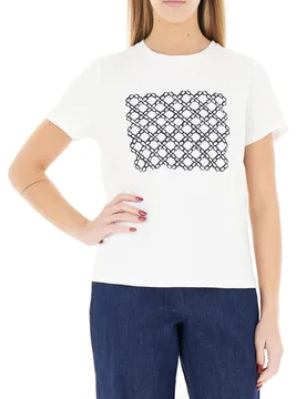 T-shirt girocollo BIANCO S - EMME MARELLA - FashionsVida