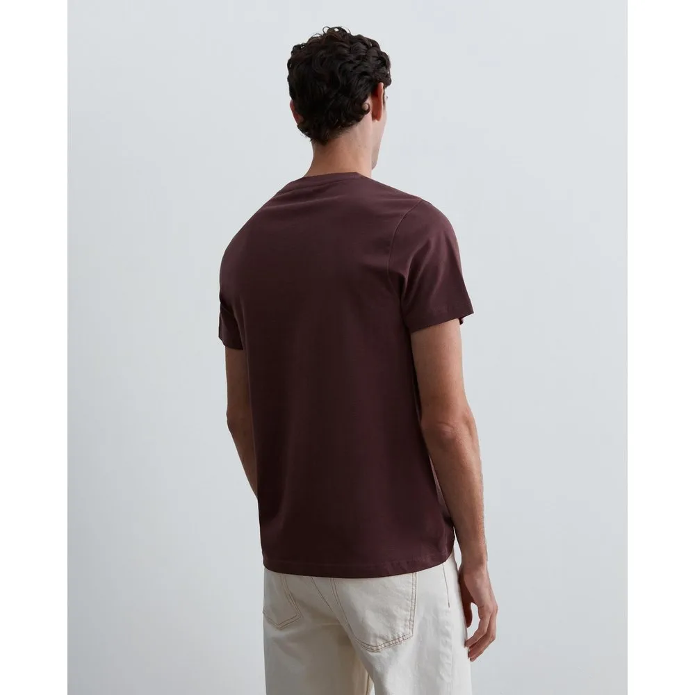 Camiseta de manga corta de hombre en algodón con cuello redondo - Scalpers - FashionsVida