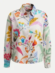 SHIRT BLOUSE 1/1 SLEEVE Mehrfarbig 40