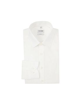 Hemd Body Fit Extralange Ärmel weiss 43 herren