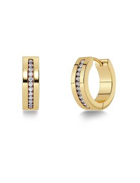 Ohrringe JOSEFIN HOOPS Gold gold damen