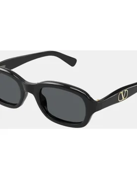 Gafa de sol de mujer rectangular en acetato - Valentino - FashionsVida