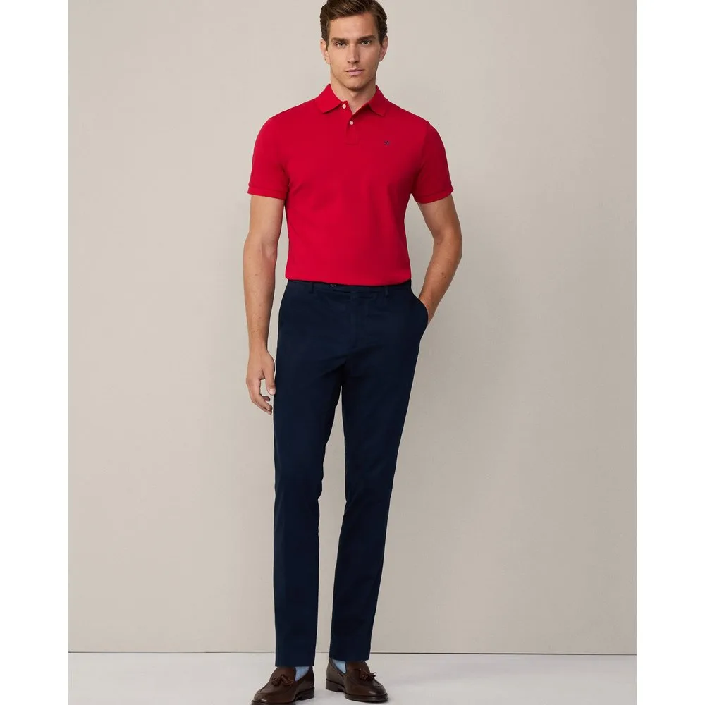 Chino de hombre slim fit en tejido de sarga - Hackett - FashionsVida