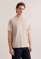 T-Shirt Uni Beige 3XL