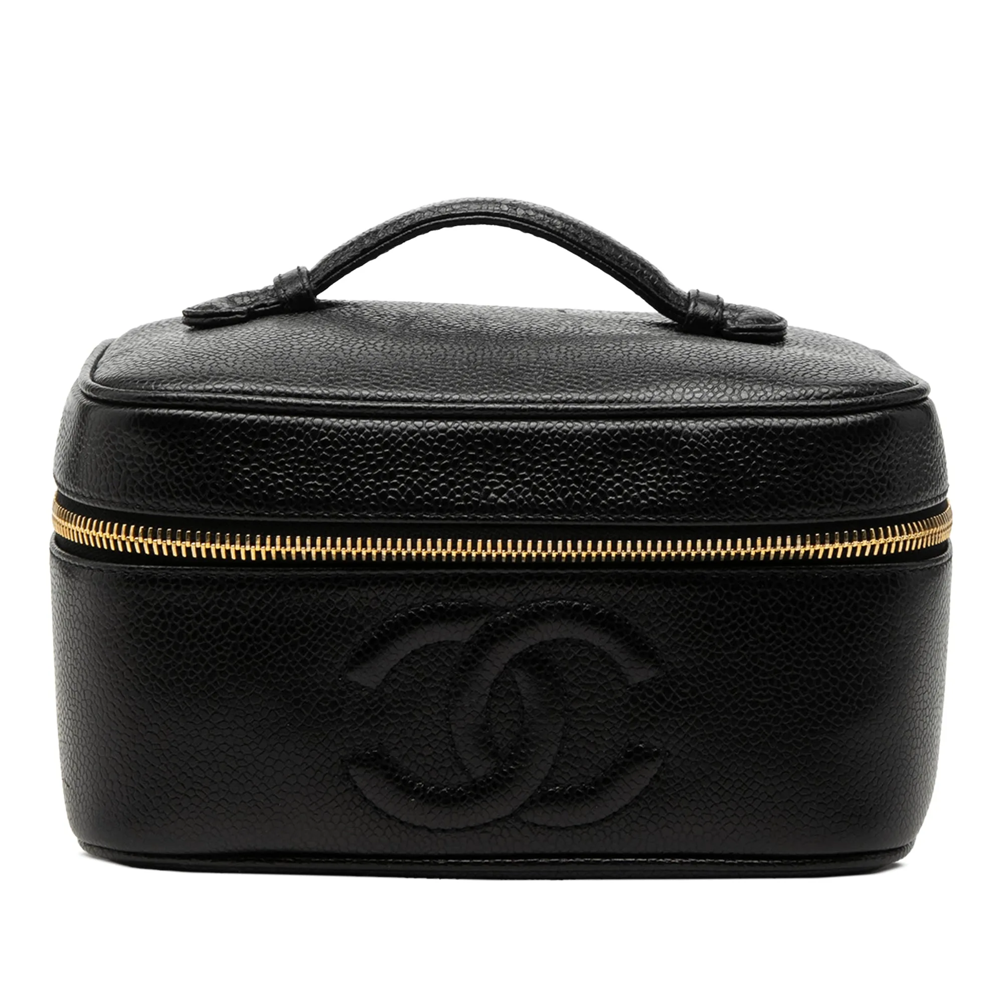 CC Caviar Vanity Bag - Chanel - FashionsVida