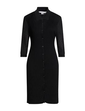 Midi-Kleid Damen Schwarz M,S,XS Damen