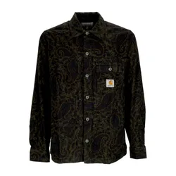 Camicia Manica Lunga Uomo L/s Charter Shirt Paisley Print/plant