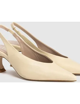 Zapatos de salón de mujer en piel - Dansi - FashionsVida