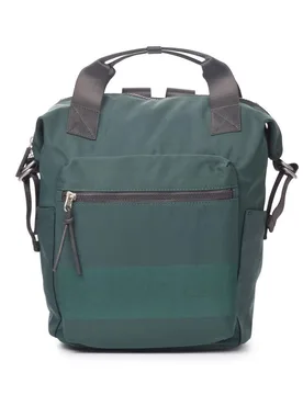 Mochila de mujer multiposición Wide grande color verde - Kcb - FashionsVida