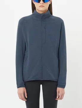 Chaqueta intermedia de cremallera completa para mujer SNTIAL LIGHTWARM FZ W - Salomon - FashionsVida