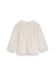 Blouse feminine with linen female